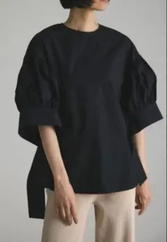 タグ付き未使用【STYLEMIXER】ロングカフブラウス スタイルミキサーのサムネイル
