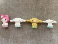 サンリオ　マイメロディ　シナモロール　ミニフィギュア セット