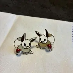 イーブイコレクション ドット絵ブイズ ピアス - メルカリ