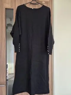 comcoca 黒 ニットワンピース Mサイズ