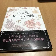 蒼山日菜の12か月のレース切り絵