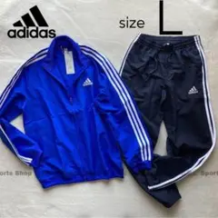 アディダス ジャージ 上下 セットアップ ジャケット パンツ トラックスーツ L