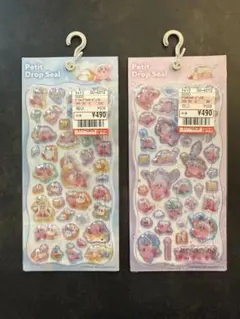 【正規品】プチドロップ　シール　ステッカー　カービィ