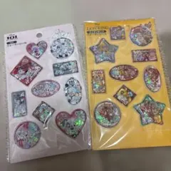 【限定】ディズニー 101匹わんちゃん ライオンキング ウォーターシール