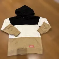 キッズ用カラーブロックパーカー