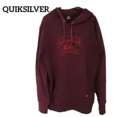 QUIKSILVER クイックシルバー プリント プルオーバー パーカー