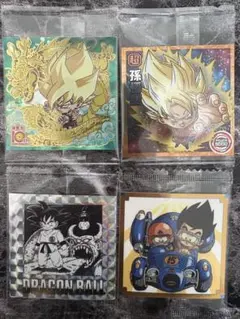 ドラゴンボール超戦士シールウエハース 超15-28 10thR 孫悟空 4枚組