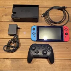 Nintendo Switch 本体 青/赤 Joy-Con