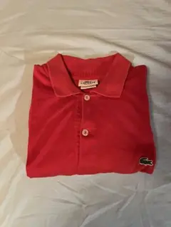 LACOSTE 赤 ポロシャツ
