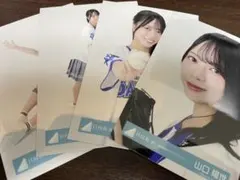 日向坂46 山口陽世 横浜DeNAベイスターズユニフォーム 生写真 ヨリ