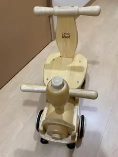 野中製作所 木製手押し車 木製玩具 木's乗車ポッポ