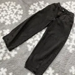 gu バレルレッグジーンズ 130