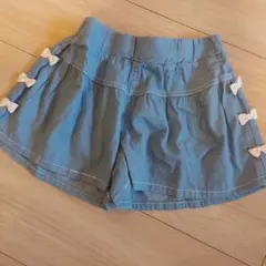 新品　120 リボン付き　ショートパンツ