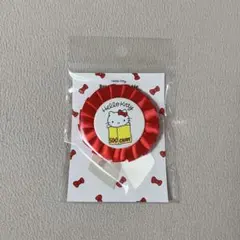 【ハローキティ展】ロゼット缶バッジ