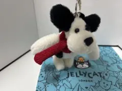 Jellycat 犬 キーホルダー 赤いスカーフのサムネイル