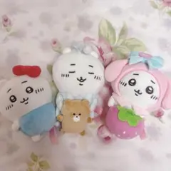 【バラ売り不可】ちいかわ デスクトップから見守るひっかけぬいぐるみ(タグなし)