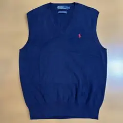 Polo Ralph Lauren Vネックベスト 7歳 130 - メルカリ