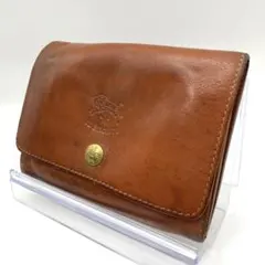 ILBISONTE イルビゾンテ 財布 キャメル ブラウン 茶系 革 レザーのサムネイル