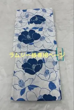 夢工房 紫色の花柄 浴衣 163cm - メルカリ