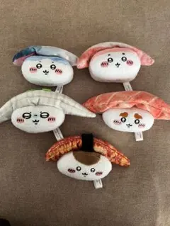 ちいかわ ハチワレ カニちゃん モモンガ 寿司くじ4種セット - メルカリ