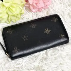 【正規品】GUCCI グッチ　アニマリエ　ビー　スター　ラウンドファスナー長財布 GUCCI 【グッチ】 ビースター ラウンドファスナー長財布 | i-Phoneの質