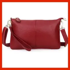 本革レザーお財布ポシェットショルダーバッグ ポーチ