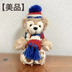 【美品】東京ディズニーシー ダッフィー ぬいぐるみストラップ　キーホルダー