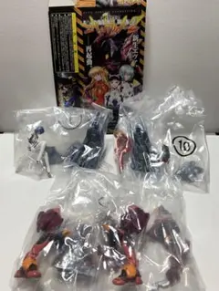 綾波レイ/アスカ/F型装備 エヴァンゲリオン2 新生エヴァ再起動 食玩フィギュア