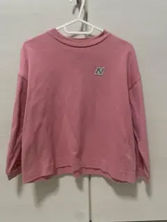 new balance ピンク トレーナー 140 JPN