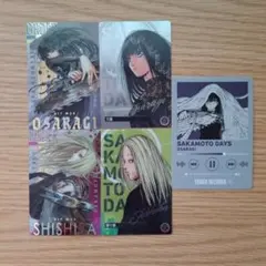 【最終値下げ】サカモトデイズ 神々廻 大佛 レア カード 5枚セット