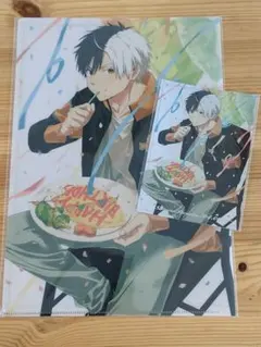 ウィンブレ展 限定 バースデーカード＆クリアファイル 桜遥