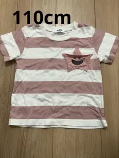 x-girl stagesストライプ Tシャツ 110cmのサムネイル