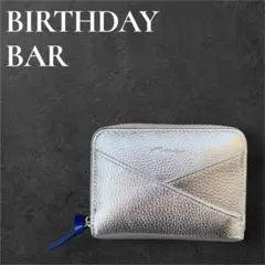 【新品】BIRTHDAY BAR《お札が折れない》本革ジャバラミニ財布