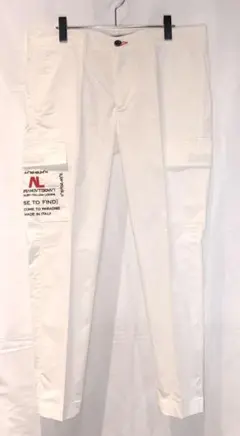 イタリア製Adriano Langella カーゴパンツ ホワイト