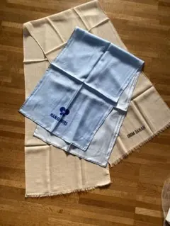 HANAE MORI ストール　シルク100％　毛100%