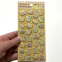 ぷくっとシール　ポムポムプリン