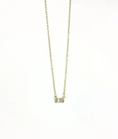 【新品・未使用】角砂糖 ネックレス レディース/値下げ ゴールド