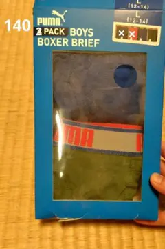 PUMA ボクサーブリーフ 2パック L (12-14)
