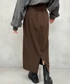 カマーバンドナロースカート　Who's Whogallery タイトスカート