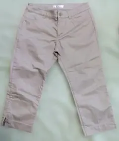 GLACIER 　クロップドパンツ　ベージュ　Мのサムネイル