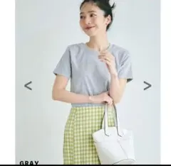 新品未使用ベースメントオンライン＊シンプルTシャツグレー