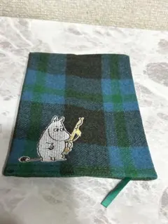 未使用　ムーミン　ブックカバー