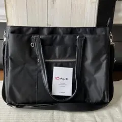 未使用品aceレディースビジネスバッグ ace. GENE LABEL トートバッグ ビジネスバッグ エース ジーン