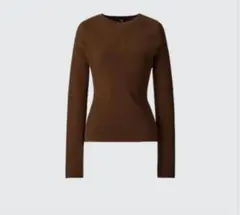 3Dメリノブレンドリブセーター