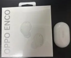 OPPO Enco Buds ワイヤレスイヤホン ホワイト新品　予備充電器付きのサムネイル