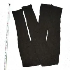 無印良品 レギンス スパッツ 網タイツ風 濃茶系 サイズМ〜Ｌ