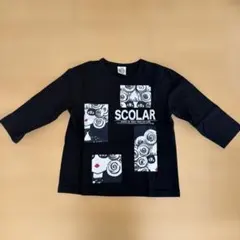ScoLar 長袖 カットソー ブラック Mサイズのサムネイル