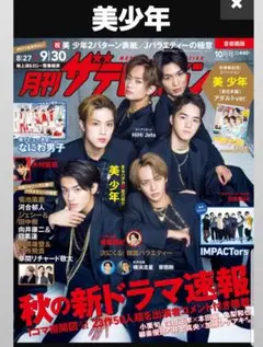 月刊ザテレビジョン ♡ 美少年  切り抜き