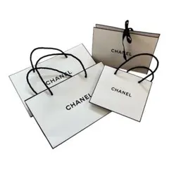 CHANEL ショップ袋 4枚セット 紙袋 ショッパー ブランド袋