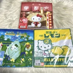d*9様 ハローキティ 銀閣寺限定 てぬぐいハンカチ - メルカリ